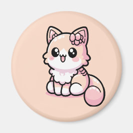 Adsible Kawaii Kattunge Magnet