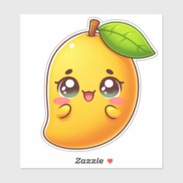 Adsible Kawaii Mango Klistermärken