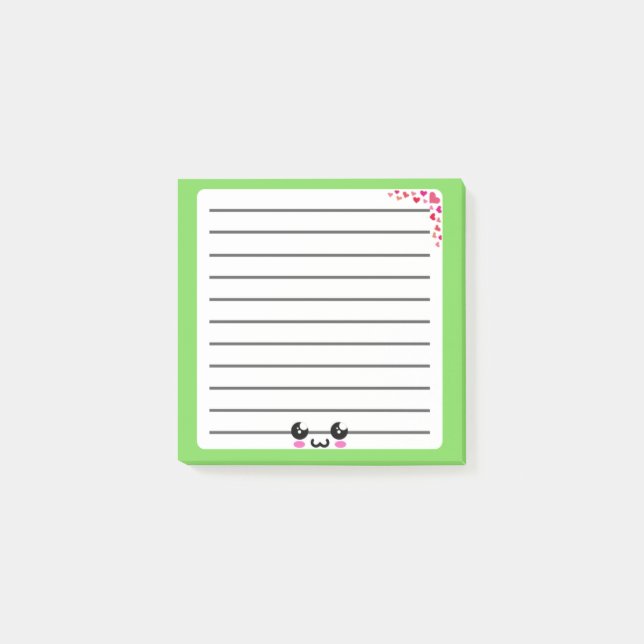 Adsible Kawaii Post-it Note (Framsida)