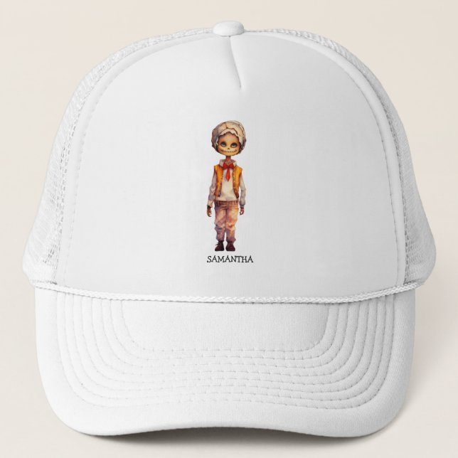 Adsible Kid Zombie - Cute Halloween Keps (Framsida)