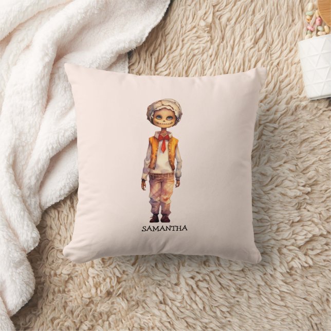 Adsible Kid Zombie - Cute Halloween Kudde (Filt)