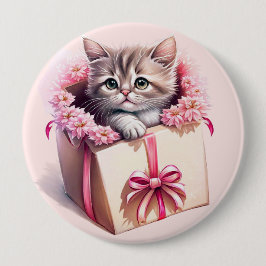 Adsible Kitten in a Box Birthday Gift Knapp
