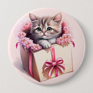 Adsible Kitten in a Box Birthday Gift Knapp