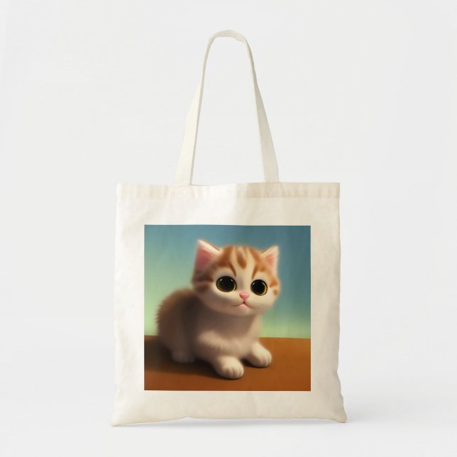 Adsible Kitten Tygkasse (Framsidan)