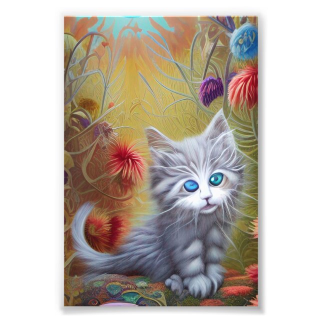 Adsible Kittens 2 Fototryck (Framsidan)