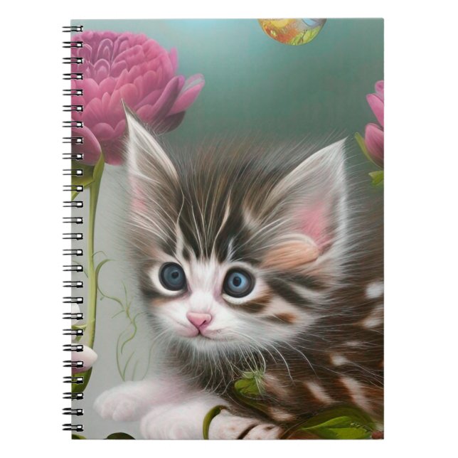 Adsible Kittens 4 Anteckningsbok (Framsidan)