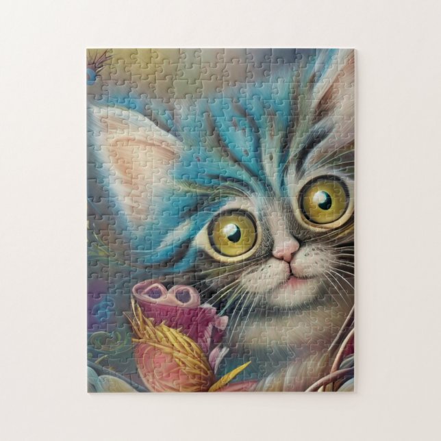 Adsible Kittens 6 Pussel (Vertikal)