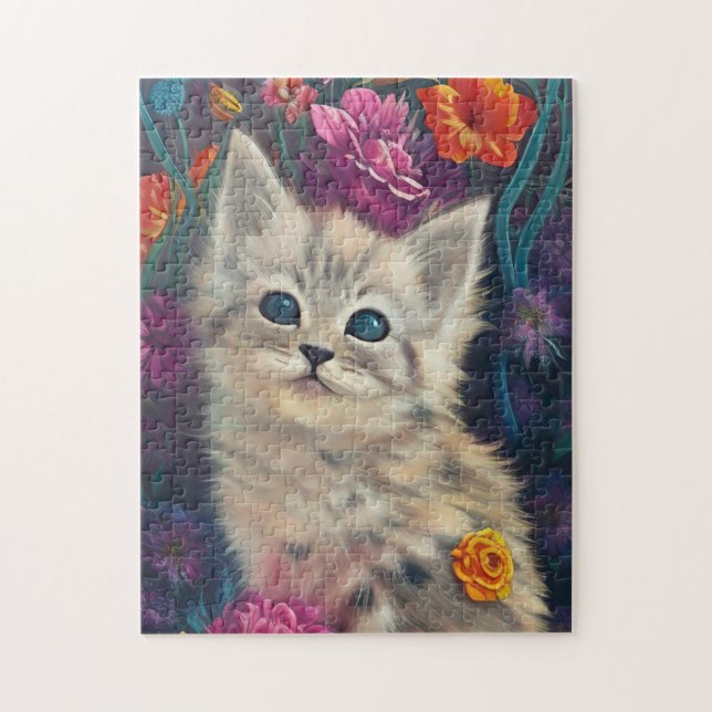 Adsible Kittens 9 Pussel (Vertikal)
