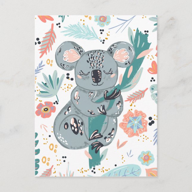 Adsible Koala Art Vykort (Framsida)