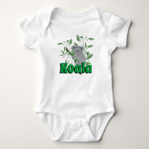 Adsible Koala Bear klättrande Eucalyptus Träd T Shirt