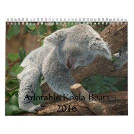 Adsible Koala Bears 2016 Calendar Kalender