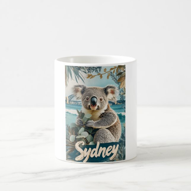 Adsible Koala med Sydney Harbor Bridge Kaffemugg (Center)