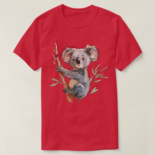 Adsible Koala T Shirt (Design framsida)