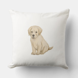 Adsible labrador puppy sketch kudde