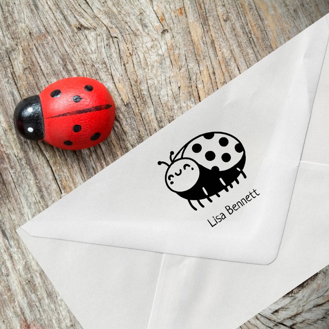 Adsible Ladybug Frimärke Stämpel (Skapare uppladdad)