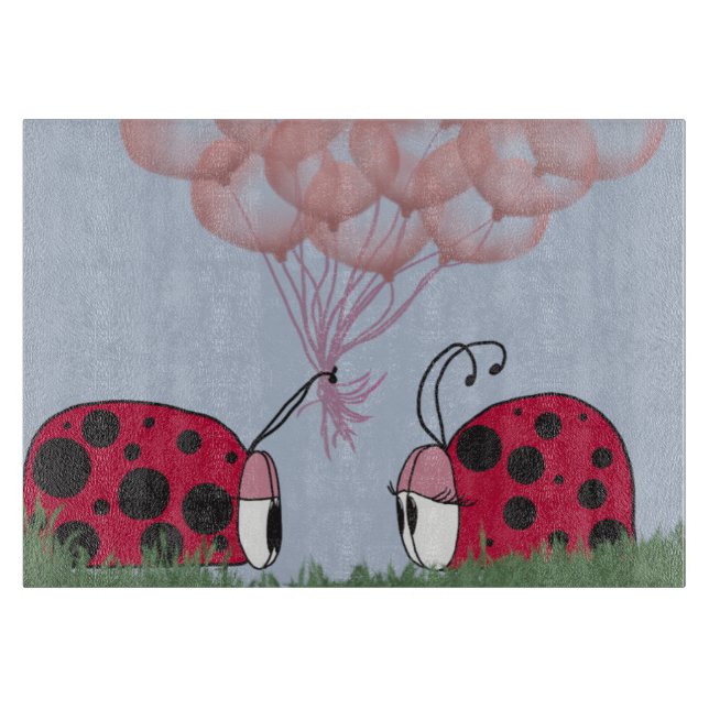 Adsible Ladybug with Söt Rosa Balloon Bouquet (Framsidan)