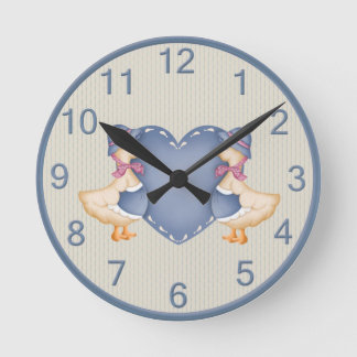Adsible Land Goose Clock Rund Klocka