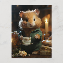 Adsible Little Hamster Vykort