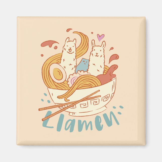 Adsible Llamen Magnet (Framsidan)