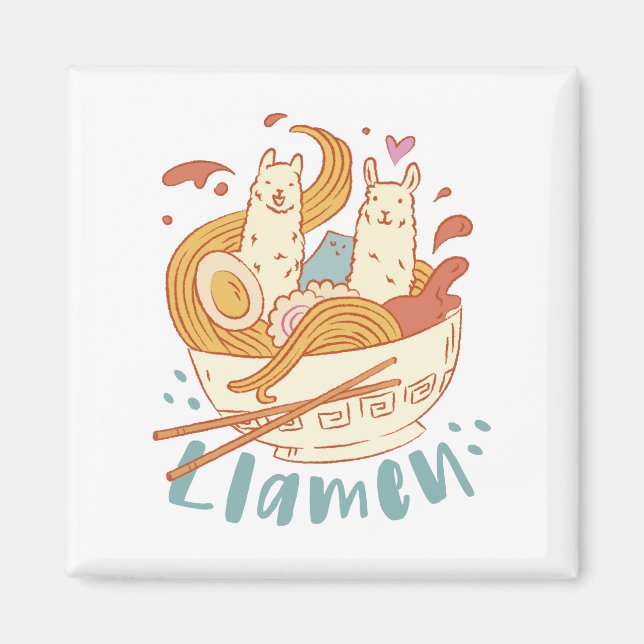 Adsible Llamen Magnet (Framsidan)