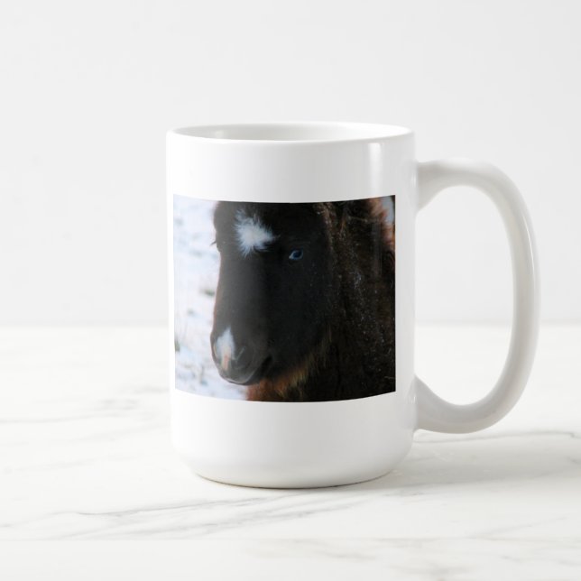 Adsible Mini Horse Filly Kaffemugg (Höger)