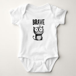 Adsible "Modig" Cat Baby Bodykostym T Shirt