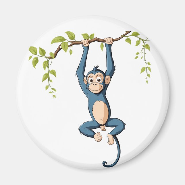 Adsible Monkey Hanging Magnet (Framsidan)