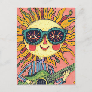 Adsible Musical Sunshine Vykort