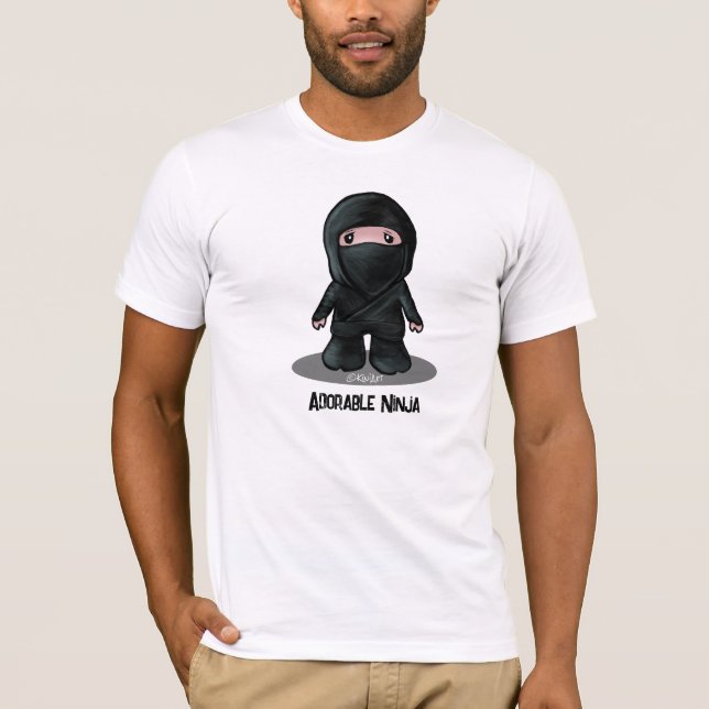 Adsible Ninja KiniArt T-Shirt (Framsida)