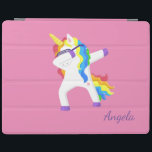 Adsible Ombre Rainbow Unicorn iPad Skydd<br><div class="desc">En dålig magisk enhörning. En elegant och en sofistikerad design.</div>
