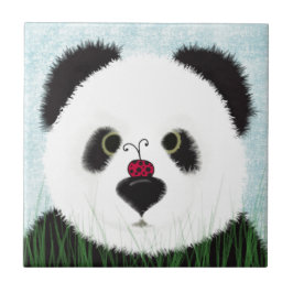 Adsible Panda Bear Kakelplatta