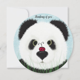 Adsible Panda Bear Kort