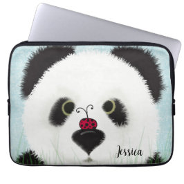 Adsible Panda Bear Laptop Fodral