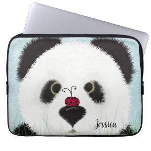 Adsible Panda Bear Laptop Fodral