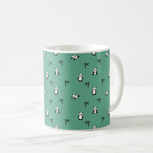 Adsible Panda Kaffemugg (Framsida höger)