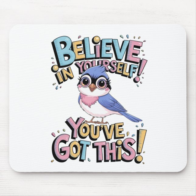 Adsible Parrot Desk Mat Musmatta (Framsidan)