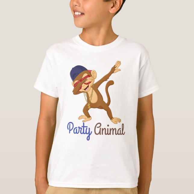 Adsible Party Animal Birthday Tee (Framsida)