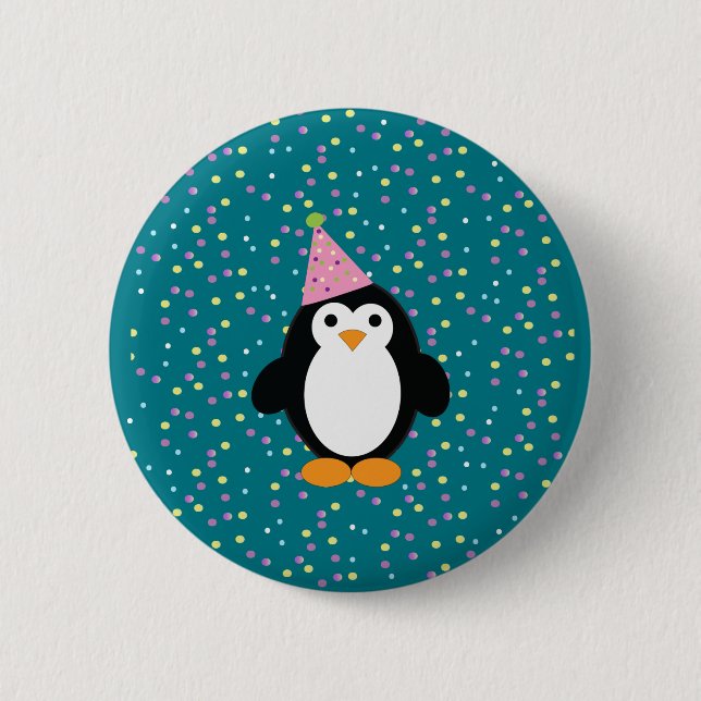 Adsible Party Penguin Knapp (Framsida)