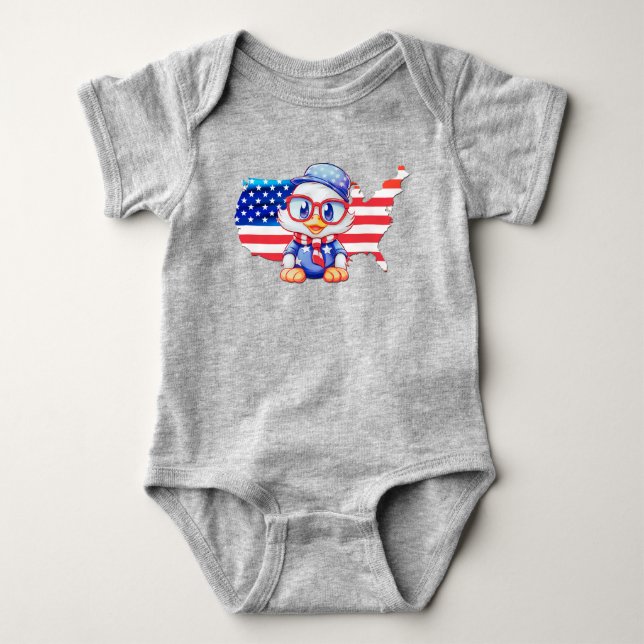 Adsible Patriotic 2 T Shirt (Framsida)