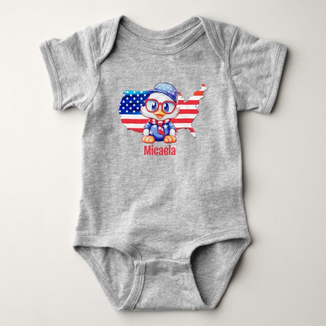 Adsible Patriotic T Shirt (Framsida)
