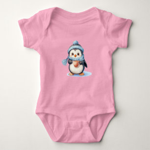 🎅 Adsible Penguin Baby julföremål T Shirt