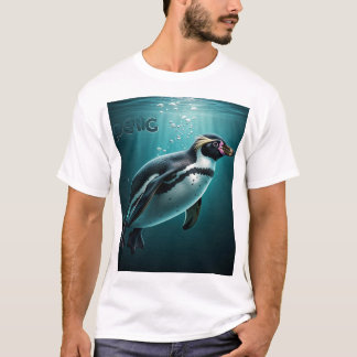 Adsible Penguin Stänk T-Shirt