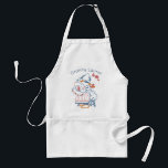 Adsible Personlig Gift for Knitter Grandma Förkläde<br><div class="desc">Fantastisk personlig har en grafisk design av en broderad, söt liten flicka som skapar dekorativa broderissörer på en hatt, för dina nära och kära som gör broderier eller systrar hantverk/företag. Om du vill ändra texten användor du alternativet Anpassa. Om du vill ha mer omfattande textändringar, t.ex. ändringar av teckensnitt, teckensnitt...</div>
