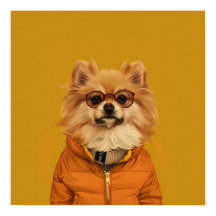 Adsible Pomeranian Print