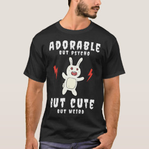 Adsible Psycho Konstig Bunny T Shirt