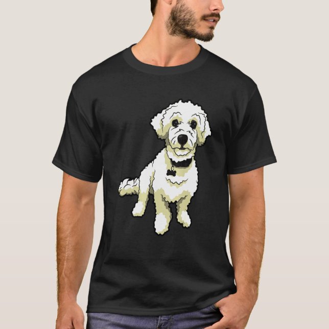 Adsible Pudel T Shirt (Framsida)