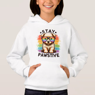 Adsible Puppy Kids Hoodie - Cute Comfort med P T Shirt