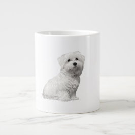 Adsible Puppy Maltese Lili Jumbo Mugg