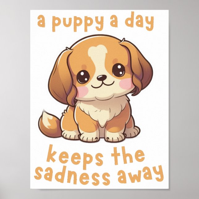 Adsible Puppy Poster (Framsidan)