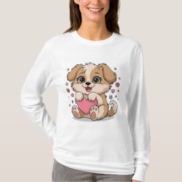 Adsible Puppy T-Shirt - A Touch of Cutenes